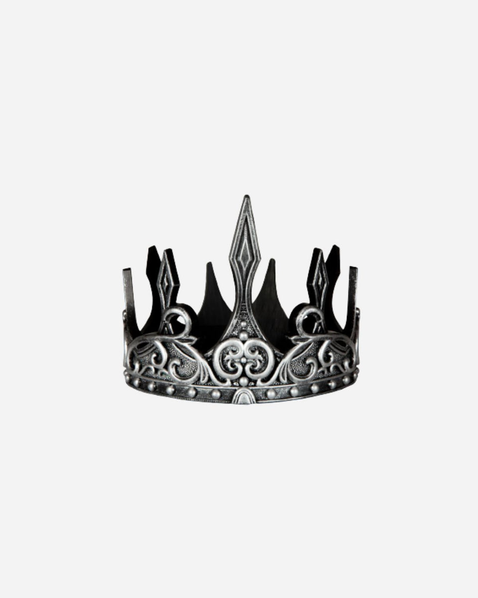 Boland couronne Roi Royal 19 cm fer/argent acrylique - Cdiscount
